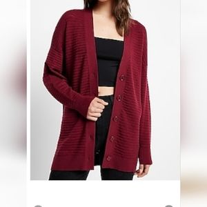 Express Button Front Cardigan
